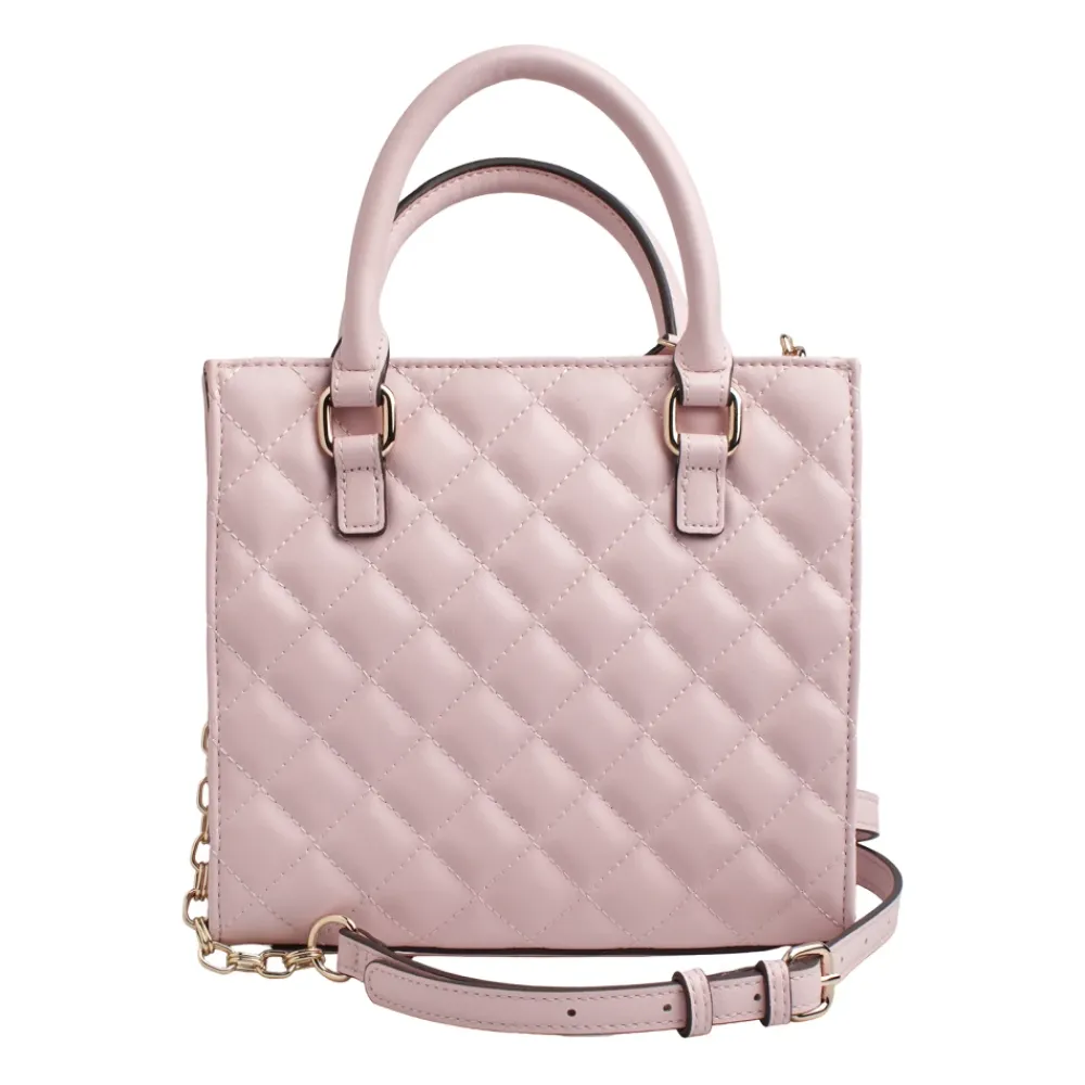 Bæltetasker^Guess Lille quiltet tote Pink