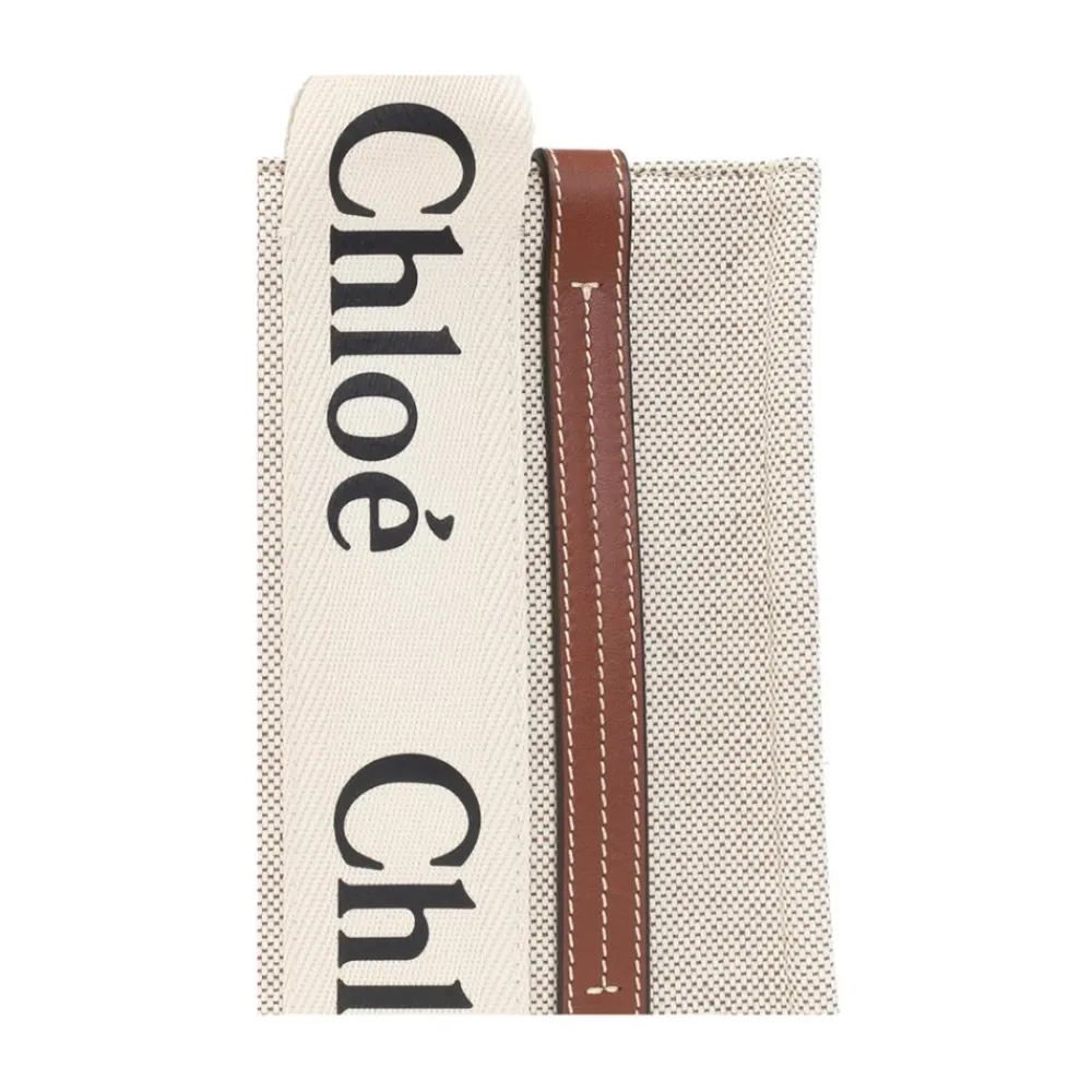 Håndtasker^Chloé Lille Woody Tote Bag Hvid