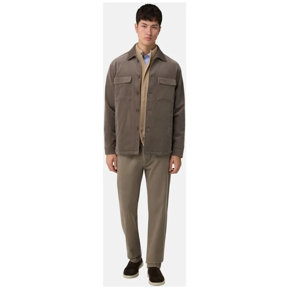Jakker^Boggi Milano Link Shirt Jacket Brun