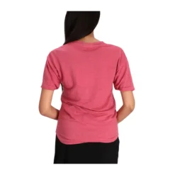 T-Shirts<Isabel Marant Linned T-shirt med Logo Rød