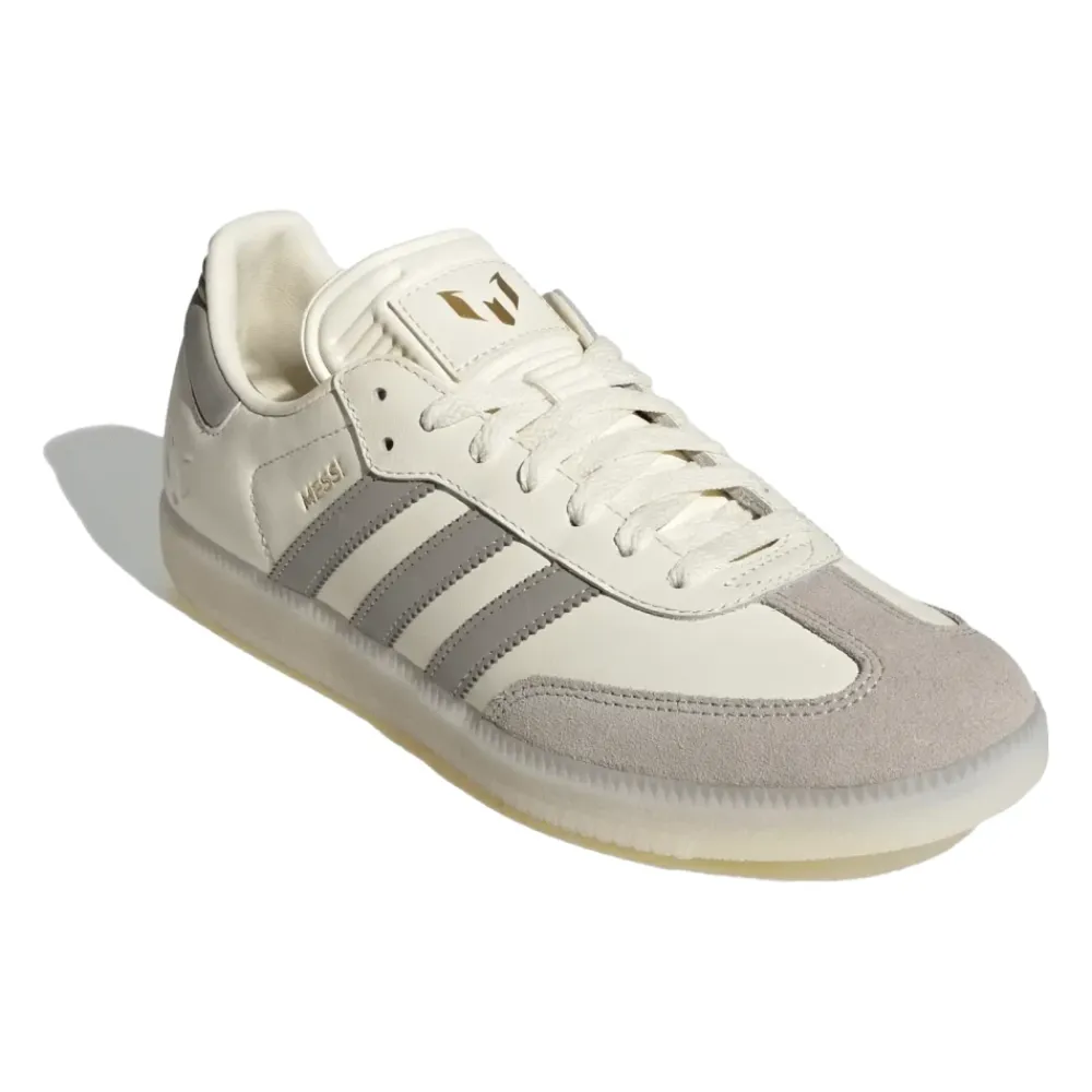 Sneakers^Adidas Lionel Messi Cream White Samba Hvid