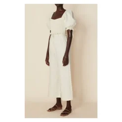 Bluser & Skjorter<Faithfull the brand Lisanza Linen Top Beige