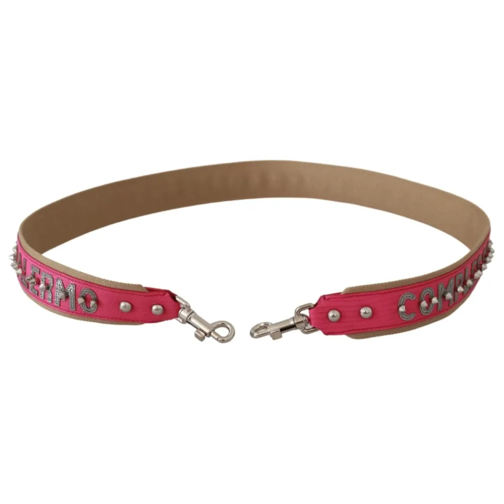 Tilbehør Til Tasker<Dolce & Gabbana Lækker skulderrem Pink