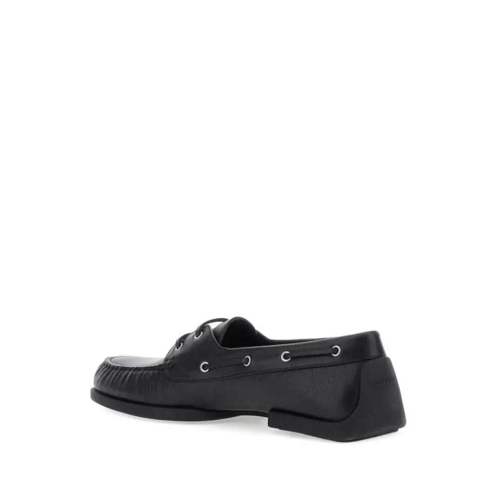 Sejlersko<Jil Sander Loafer Sort