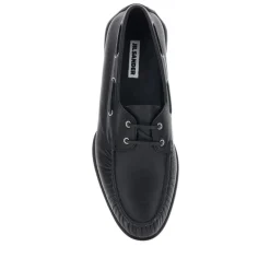 Sejlersko<Jil Sander Loafer Sort