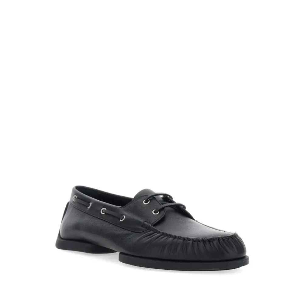 Sejlersko<Jil Sander Loafer Sort