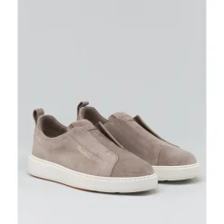Loafers<Santoni Loafers Beige