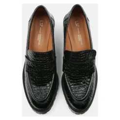 Loafers<L37 Loafers Sort