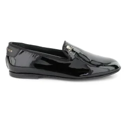 Pæne Sko^Philipp Plein Loafers Patent Skull Sort