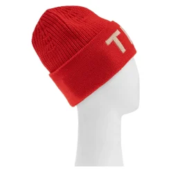 Huer & Kasketter<Tinycottons Logo Beanie Rød