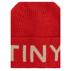 Huer & Kasketter<Tinycottons Logo Beanie Rød