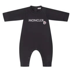 Bodystocking & Sæt<Moncler Logo Bomuld Body Blå
