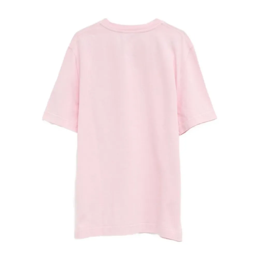 T-Shirts<Jacquemus Logo Bomulds T-Shirt Pink