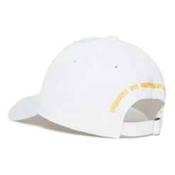 Huer & Kasketter^Dsquared2 Logo Broderet Baseball Cap Hvid