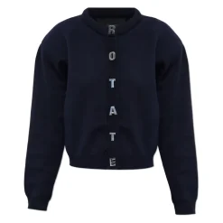 Striktrøjer & Sweatere^ROTATE Birger Christensen Logo Cardigan Blå