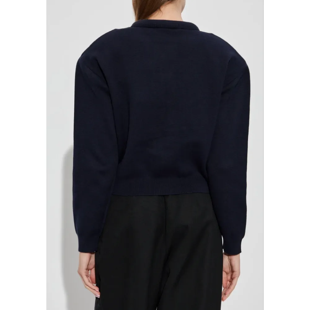 Striktrøjer & Sweatere^ROTATE Birger Christensen Logo Cardigan Blå