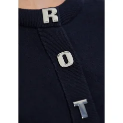 Striktrøjer & Sweatere^ROTATE Birger Christensen Logo Cardigan Blå