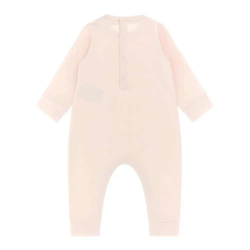 Bodystocking & Sæt<Moncler Logo Detail Jumpsuit Pink