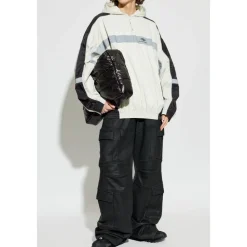 Jakker<Balenciaga Logo Jacket Beige