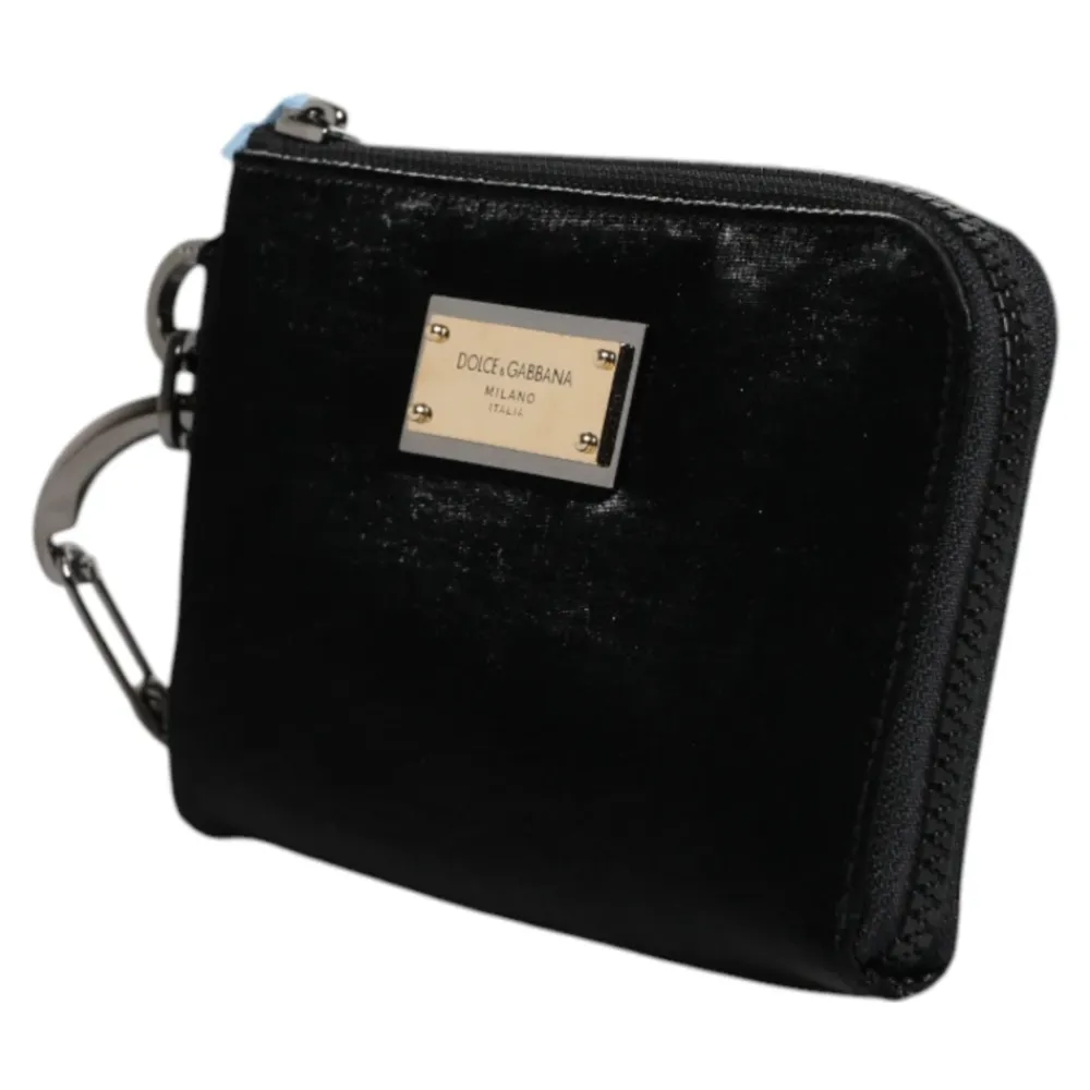 Clutch<Dolce & Gabbana Logo Plaque Keyring Pouch Sort