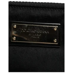 Clutch<Dolce & Gabbana Logo Plaque Keyring Pouch Sort