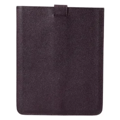Laptop Tasker^Dolce & Gabbana Logo Plaque Læder Tablet Sleeve Etui Brun