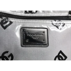 Rygsække<Dolce & Gabbana Logo Plaque Rygsæk Grå