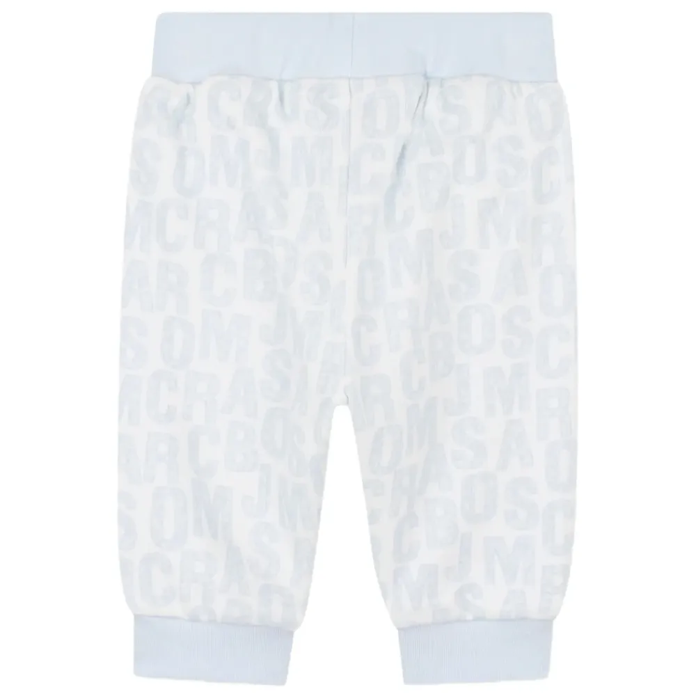 Bodystocking & Sæt<Marc Jacobs Logo Print Tøj Sæt Clear Blue Blå