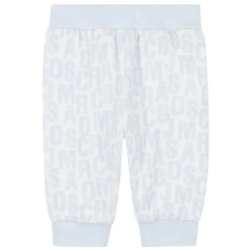Bodystocking & Sæt<Marc Jacobs Logo Print Tøj Sæt Clear Blue Blå