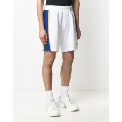 Træningsbukser & Tights<Dsquared2 Logo Side Stripe Gym Shorts Hvid