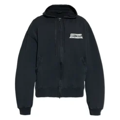 Trøjer<Balenciaga Logo Sweatshirt Sort