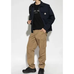 Trøjer|Sweatshirts<Moncler Logo Sweatshirt Sort