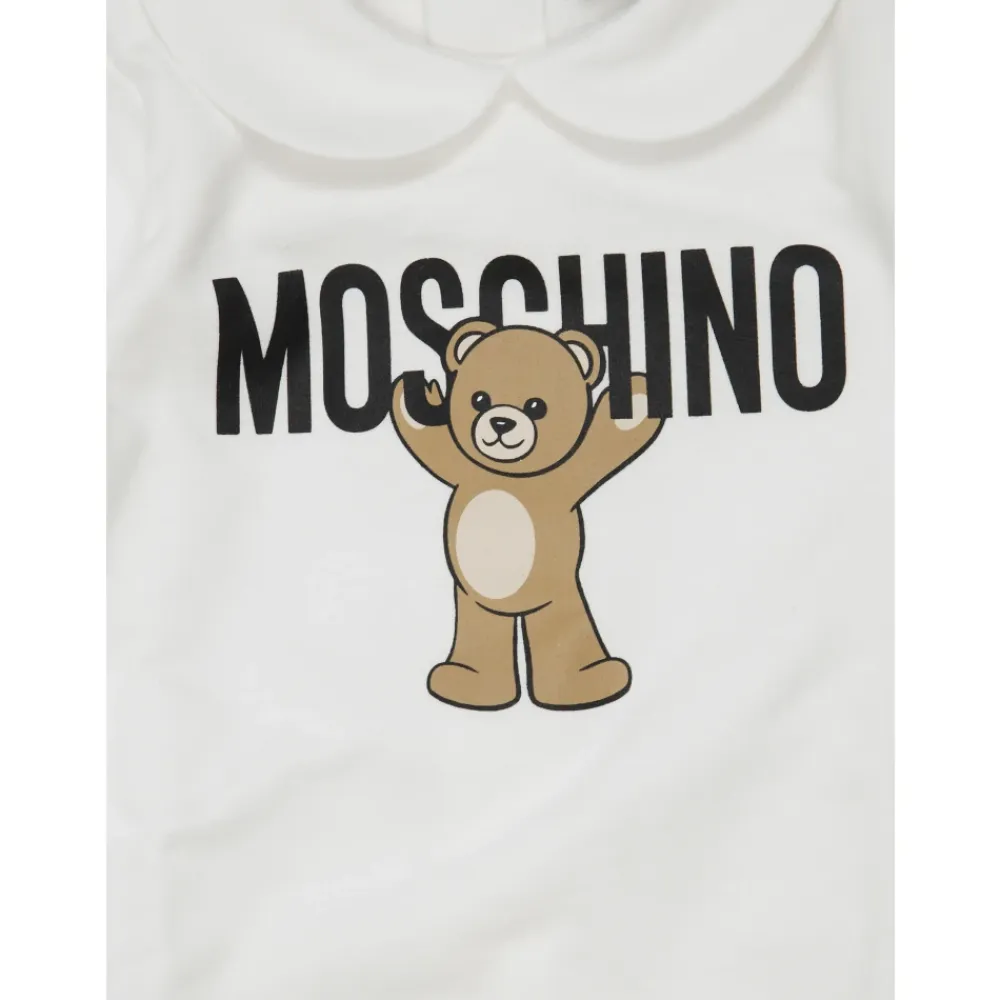 Bodystocking & Sæt<Moschino Logo Toy Romper Hvid