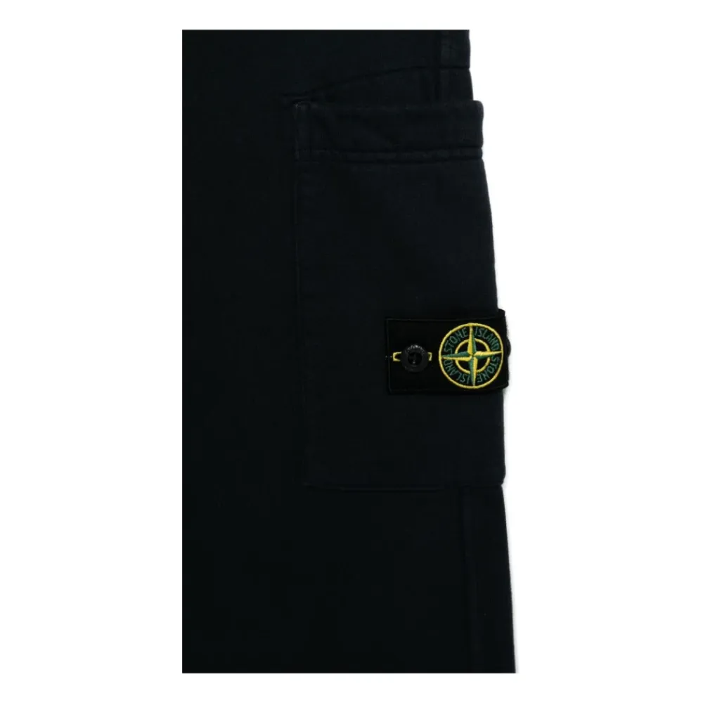 Underdele<Stone Island Logo Track Pants Blå