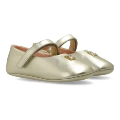 Ballerinasko<Dolce & Gabbana Logo-appliqué Ballerinaer Gul