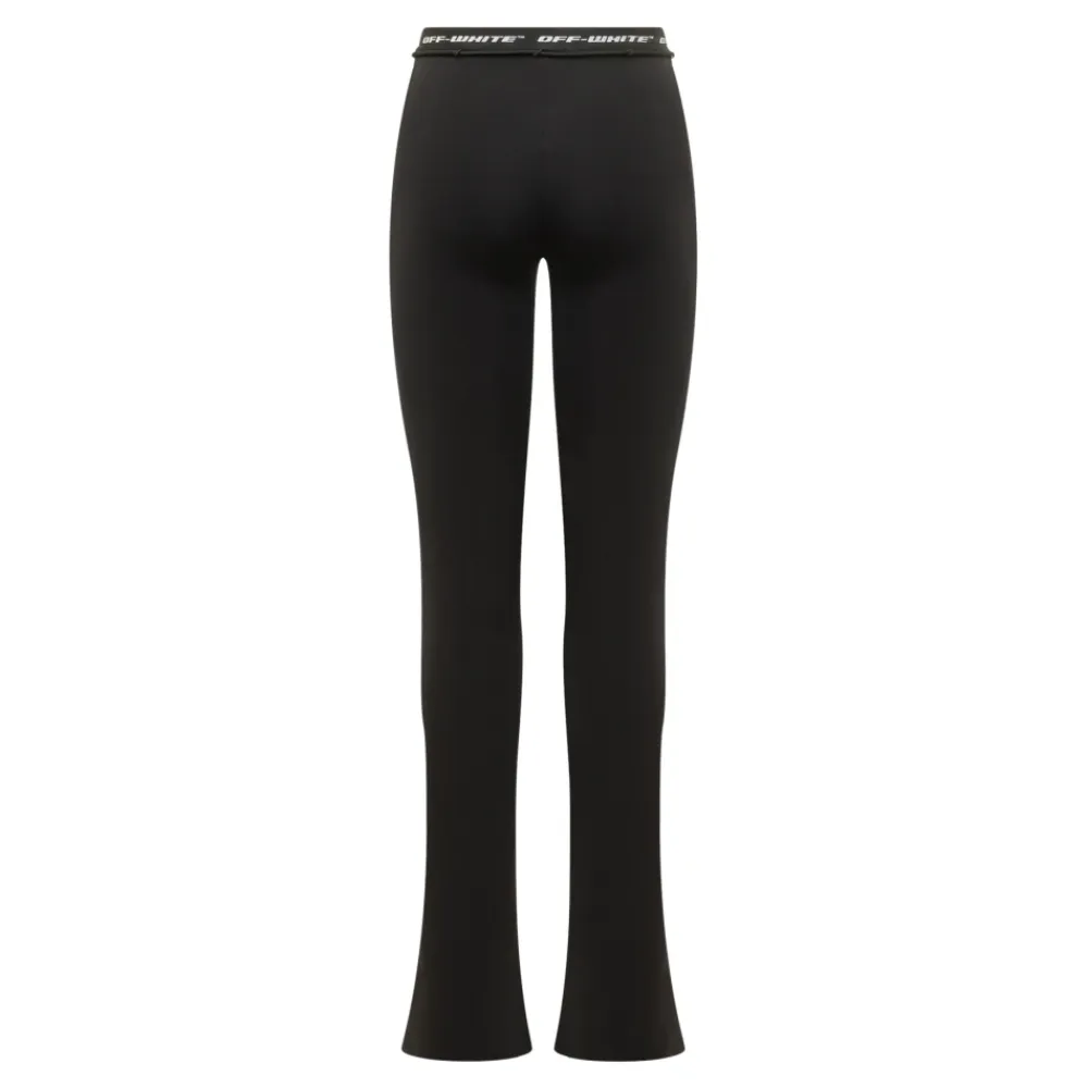Træningsbukser & Tights^Off White Logoband Leggings Sort