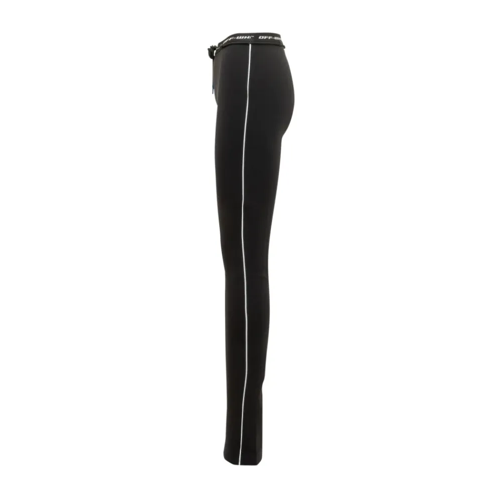 Træningsbukser & Tights^Off White Logoband Leggings Sort