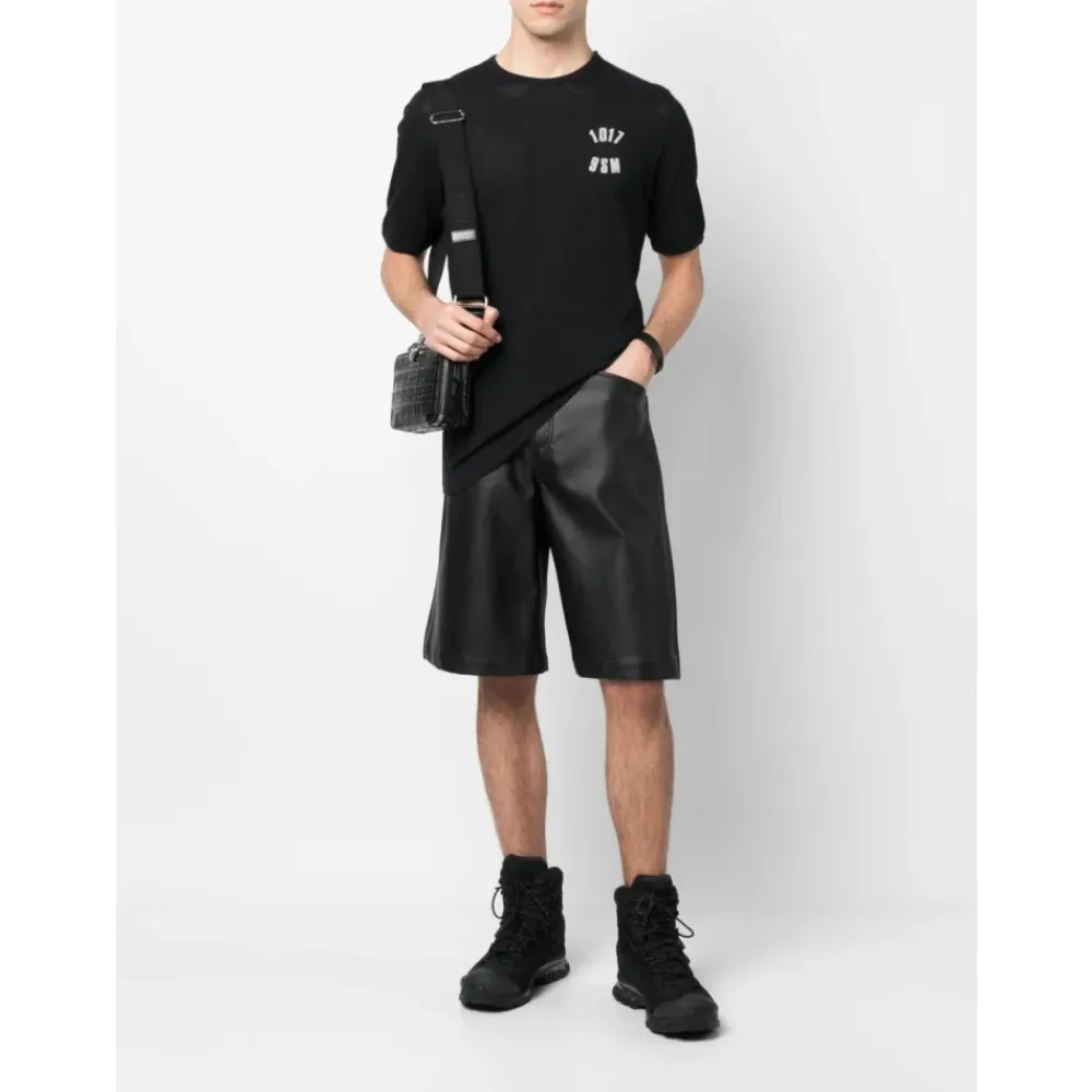 T-Shirts<1017 ALYX 9SM Logo-Print Bomulds T-shirt Sort
