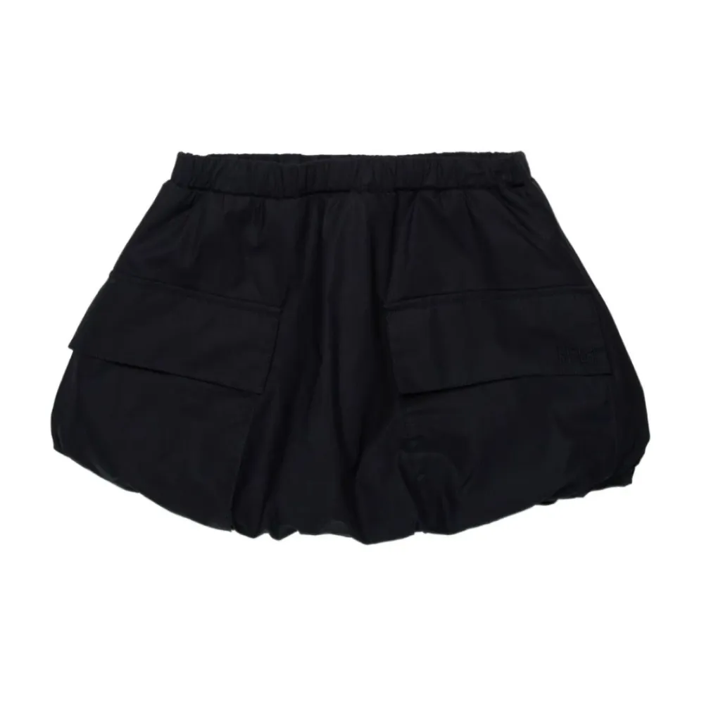Kjoler & Nederdele<N21 Logo-print Shorts Sort