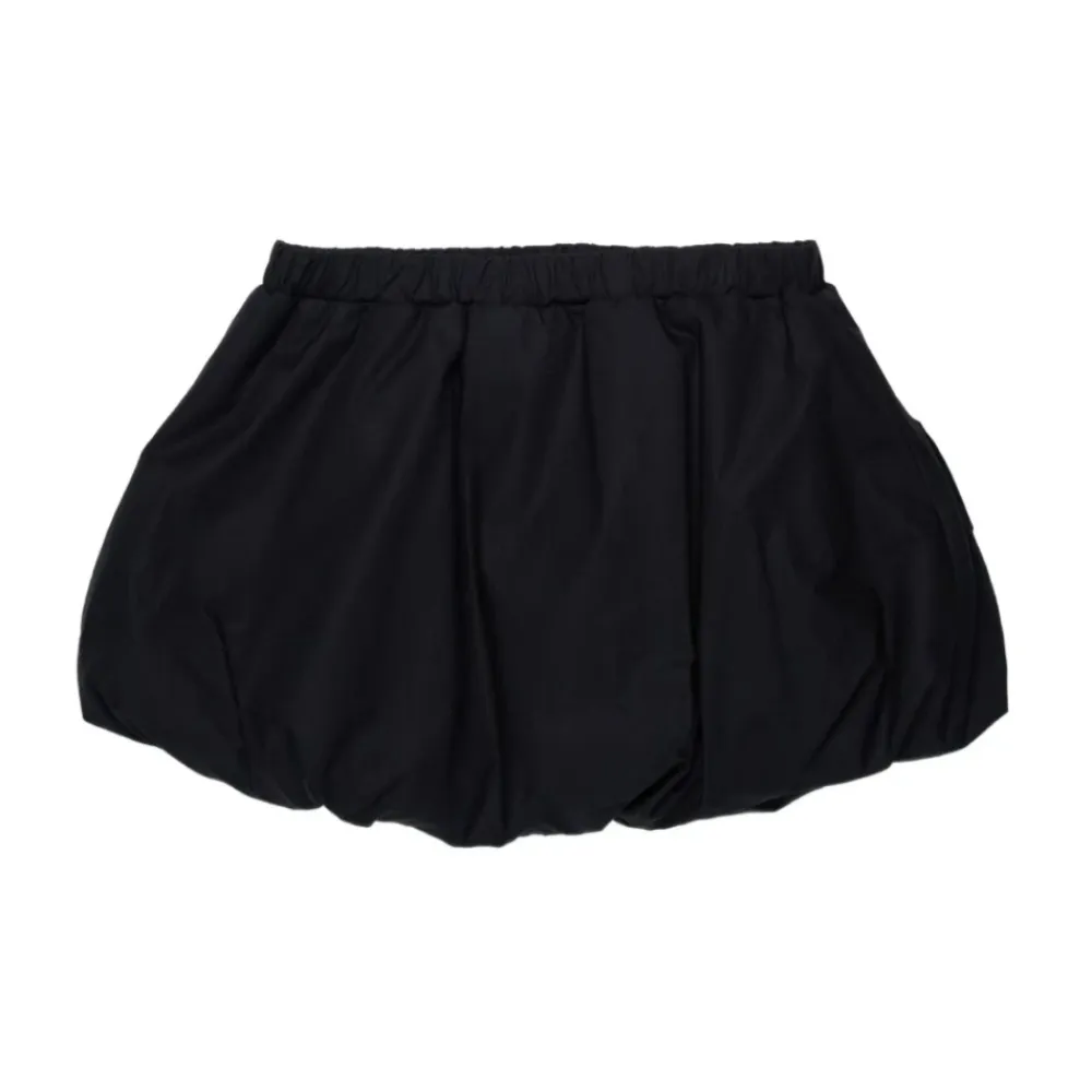 Kjoler & Nederdele<N21 Logo-print Shorts Sort