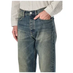 Jeans<Sunflower Loose Jeans Blå