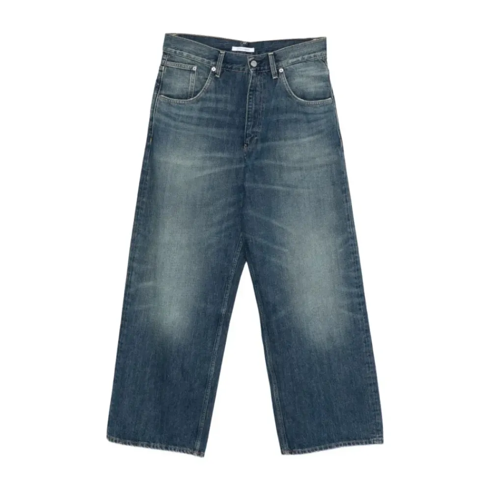 Jeans<Sunflower Loose Jeans Blå