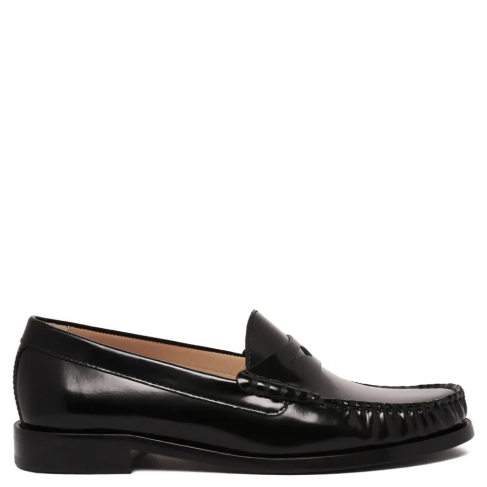 Loafers<Stuart Weitzman Lottie Loafer Sort