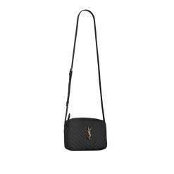 Skuldertasker<Saint Laurent Lou Camera Bag Sort
