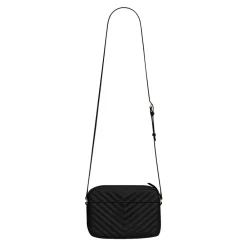 Skuldertasker<Saint Laurent Lou Camera Bag Sort