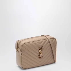 Skuldertasker<Saint Laurent Lou Camera Bag Beige