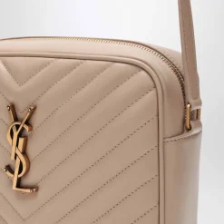 Skuldertasker<Saint Laurent Lou Camera Bag Beige