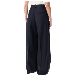 Bukser<Anine Bing Lou Trouser Blå