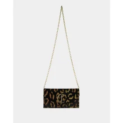 Skuldertasker^Christian Louboutin Loubi54 Leo Velvet Silk Clutch Multifarvet