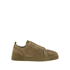 Business Sko<Christian Louboutin Louis Junior Spikes Sneakers Brun